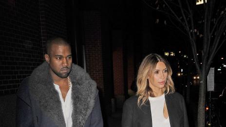 Ким и Кание започнаха да се обличат в синхрон