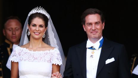 Шведската принцеса Маделин се омъжи за американски банкер