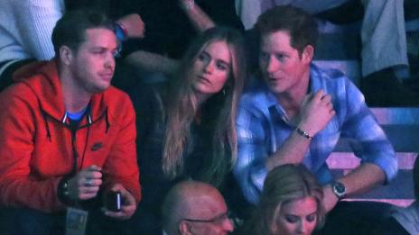 Принц Хари скъса с гаджето си Кресида Бонас