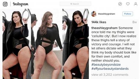 Загладиха бедрата на Ашли Греъм с Photoshop