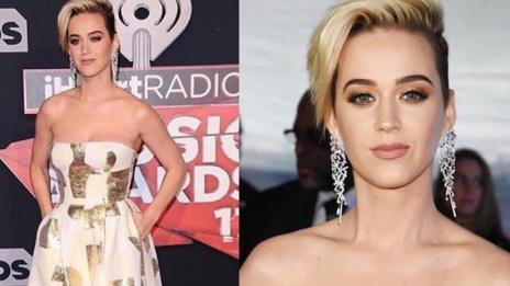 Кейти Пери блесна по червения килим с киноа в зъбите