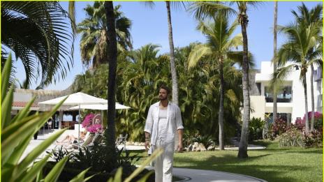 Келън Луц си подари ваканция в Мексико