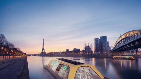 Плаващ фитнес в Париж ще се задвижва от спортуващите