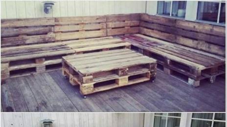 Направи си сам от палети: Канапе