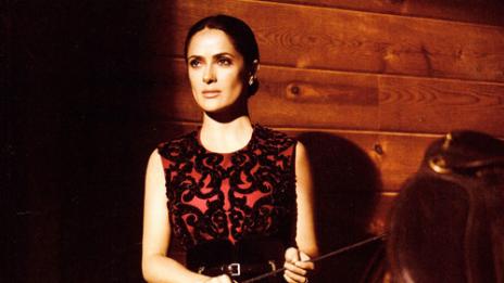 И Салма Хайек стана жокей