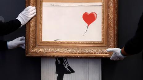 Отново провокация от Банкси