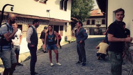 Звезда от сериала "От местопрестъплението" се забавлява в Банско