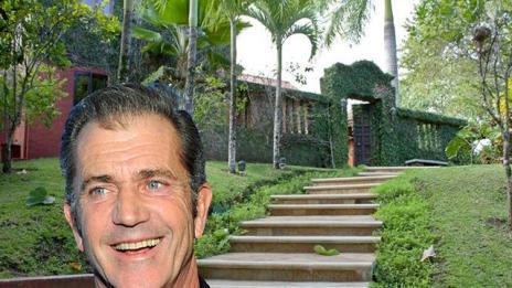 Вилата на Мел Гибсън в Коста Рика