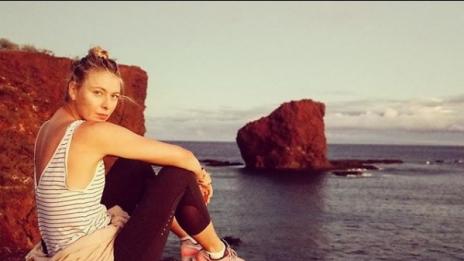 Тяло за показ: Мария Шарапова на яхта