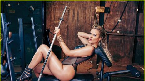 Клое Кардашян в най-горещата си фотосесия досега