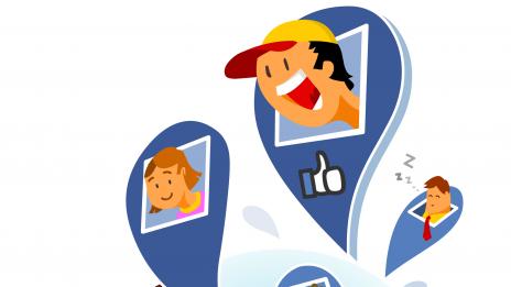 Човек има средно пет истински приятели във Фейсбук