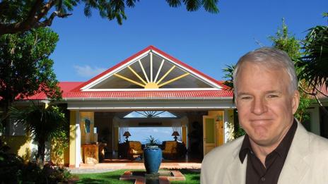 Зашеметяващата вила на комика Стив Мартин