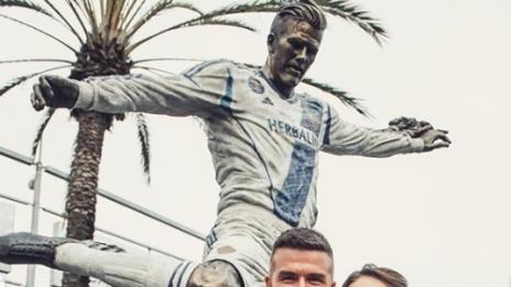 Дейвид Бекъм се хвана на скрита камера