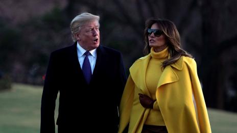 Мелания до Доналд Тръмп, но дали му прости?