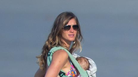 И след раждането Жизел е достойна за завист