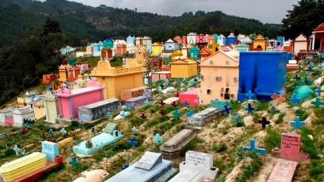 Цветните гробища на Гватемала