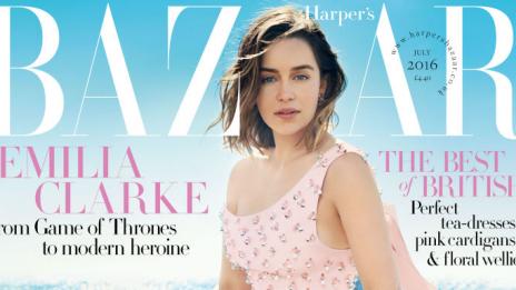 Емилия Кларк: Заобиколена съм от готини мъже