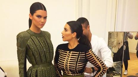 Кендъл Дженър се шегува с ниския ръст на сестра си