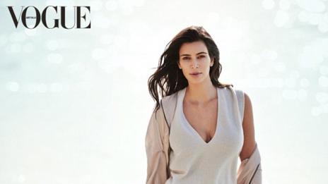 Ким Кардашян спечели първата си самостоятелна корица на Vogue