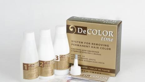 Иновативна  технология за обезцветяване на коса  