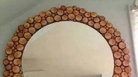 Направи си сам: Огледало с дървена рамка