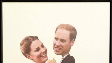 Уилям, Кейт и Тарантино в колажи