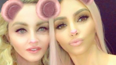 Ким Кардашян и Мадона – дует в красотата?