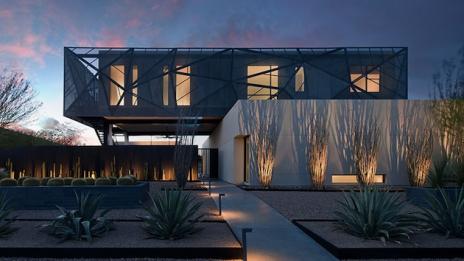 Модерна къща в пустинята