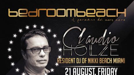 Легендарният диджей Claudio Holze се завръща на Bedroom Beach!