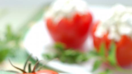 Домати, пълнени с Моцарела