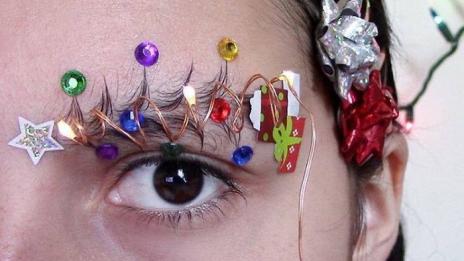 Тенденции в красотата: Вежди като коледна елха