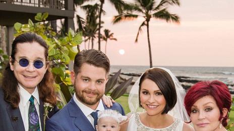 Семейна идилия на сватбата на Джак Озбърн