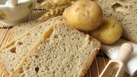 Хляб с картофено пюре