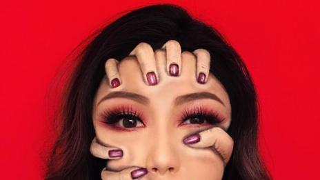 Сюрреалистичен грим, който ще обърка възприятията ви