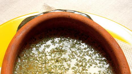 Печена пилешка супа, при това - по римски