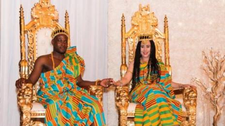 Българка пристана на принц от Гана