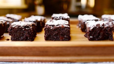 Брауни с черен шоколад