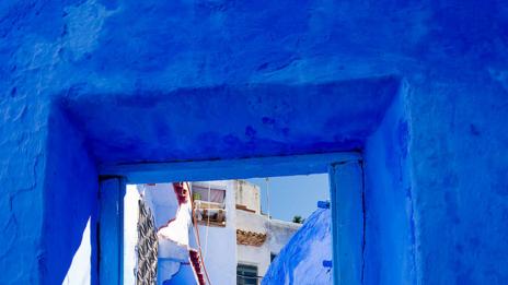 Синият град на Мароко