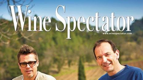 Брад Пит показа лозята си във Франция