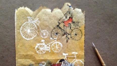 Само за ценители: Изкуство върху пакетчета чай