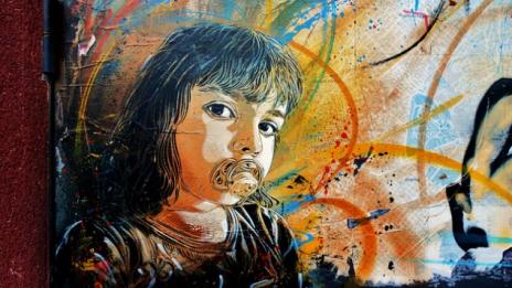 Уличното изкуство разказва история