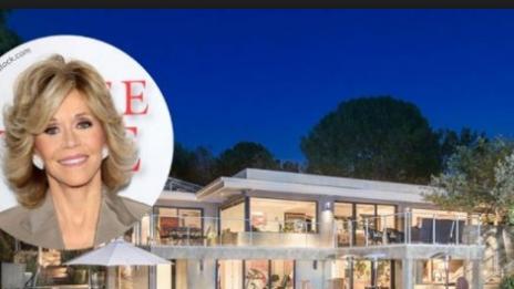 В бляскавия дом на Джейн Фонда в Бевърли Хилс