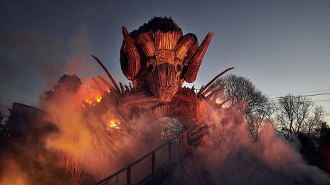 Атракция: Горящо влакче на ужасите отваря врати в Англия