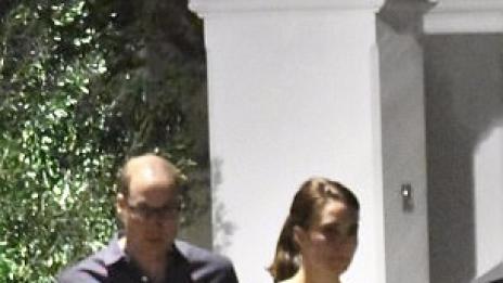 Кейт и принц Уилям под ръка: На гости на бъдещата булка Пипа