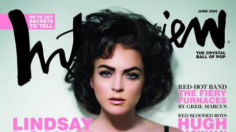 Линдзи Лоън изглежда досущ като Елизабет Тейлър