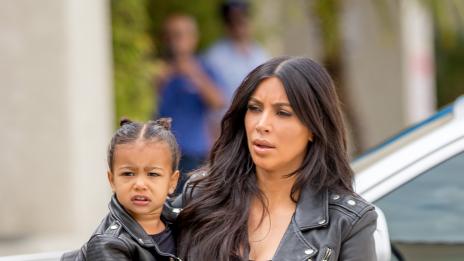 Ким Кардашян облича Норт като нея