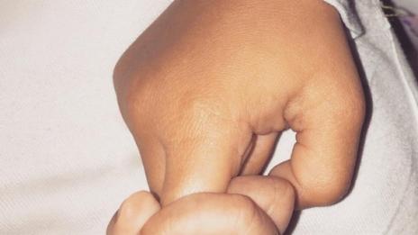 Ким пусна първата снимка на сина си