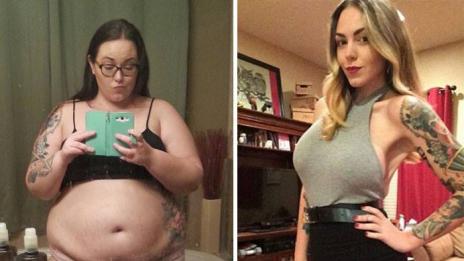 Вдъхновяващи трансформации на тялото: Да се стопиш наполовина!