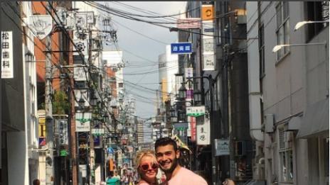 Бритни отмаря в Япония с младото си гадже