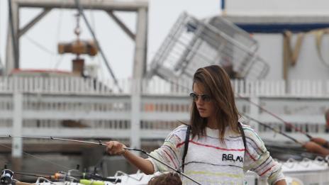 Папараци: Алесандра Амброзио хвана въдицата